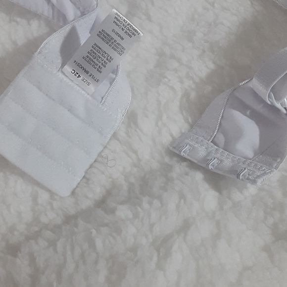 Bobbie Brooks Ladies Full Coverage Bra 42C White - Picture 3 of 5